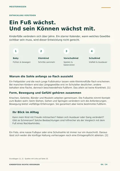 Seite 4 aus dem Ratgeber: Entwicklung verstehen